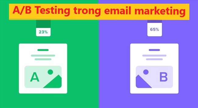 A/B Testing trong email marketing