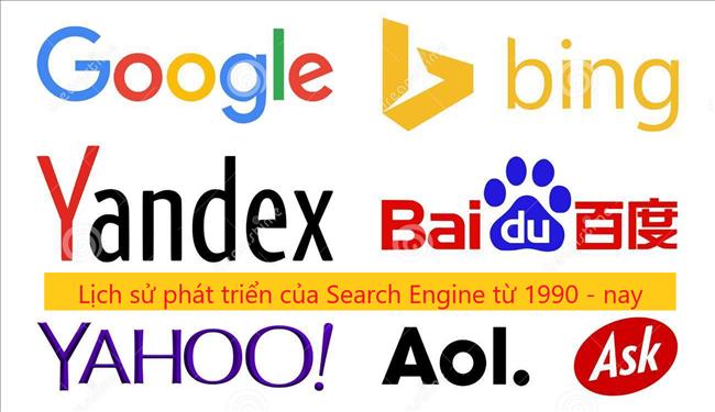 Lịch sử phát triển của Search Engine từ 1990 đến nay