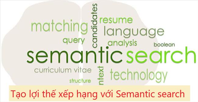 Sử dụng Search Semantic để tạo lợi thế xếp hạng cho Content của bạn