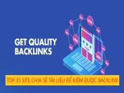 Cách kiếm được backlink chất lượng từ 35 trang web chia sẻ file tài liệu